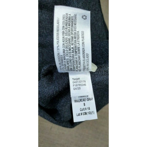 Goodfellow And Co. Small Loring Polo Railroad Gray 1/4 Button Shirt - Picture 9 of 12